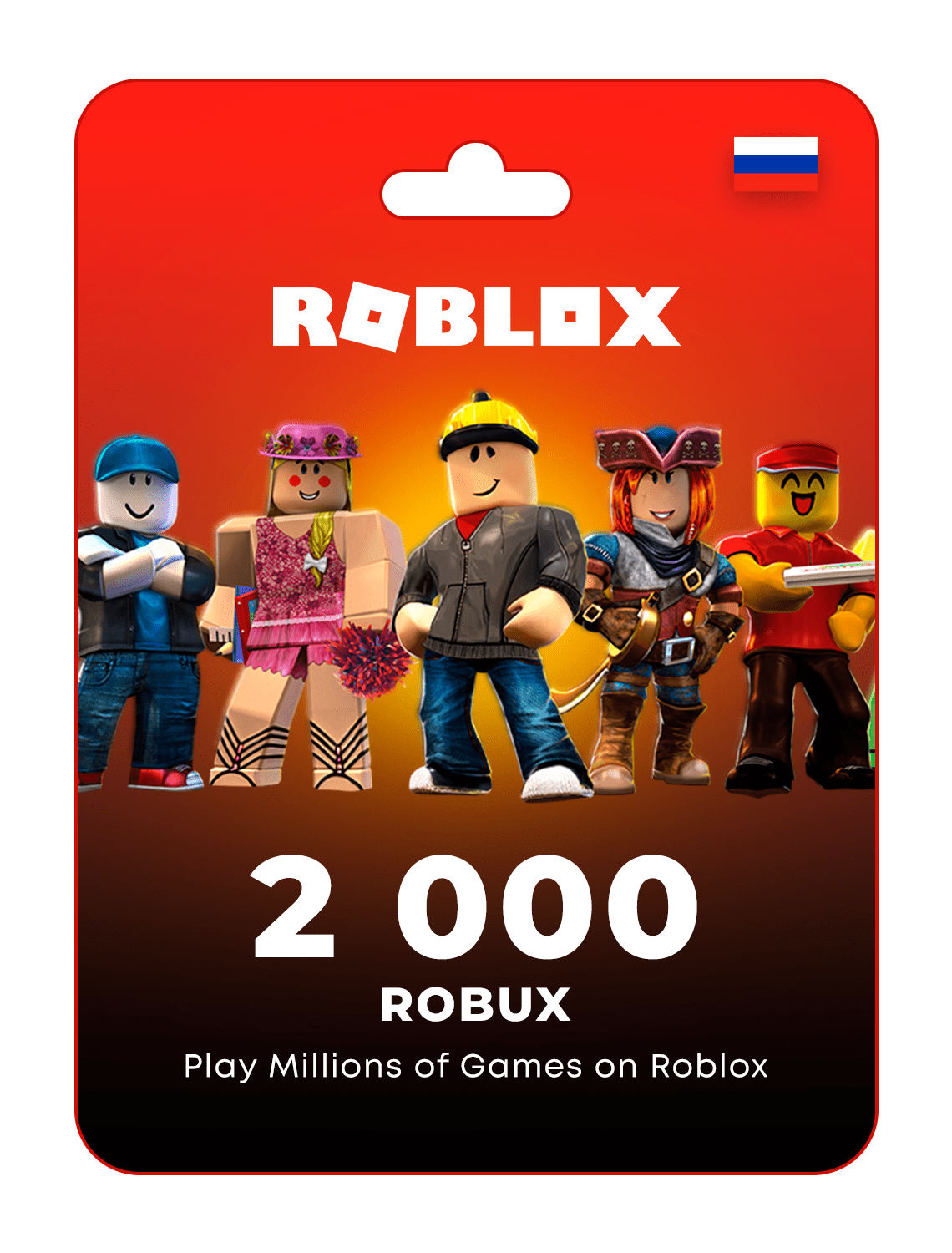 Купить карту Roblox Gift Card - 25 USD на 2000 Robux | Global