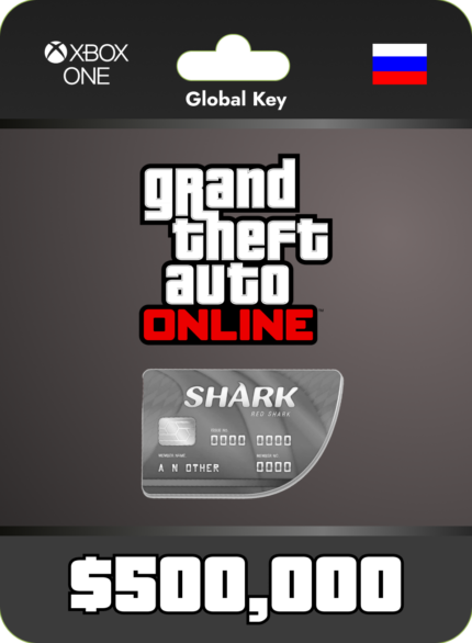 Bull Shark Cash Card на 500.000 $ GTA для Xbox