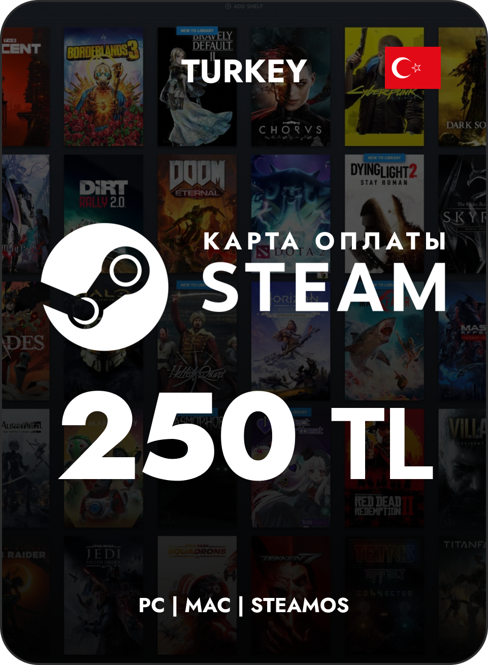 Steam kupikod