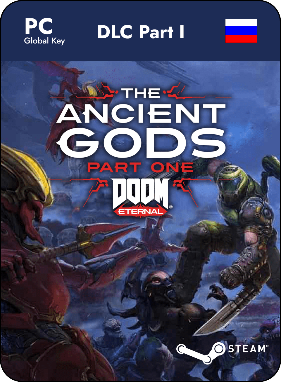 Купить DLC DOOM Eternal The Ancient Gods - Part One для PC ключ Steam