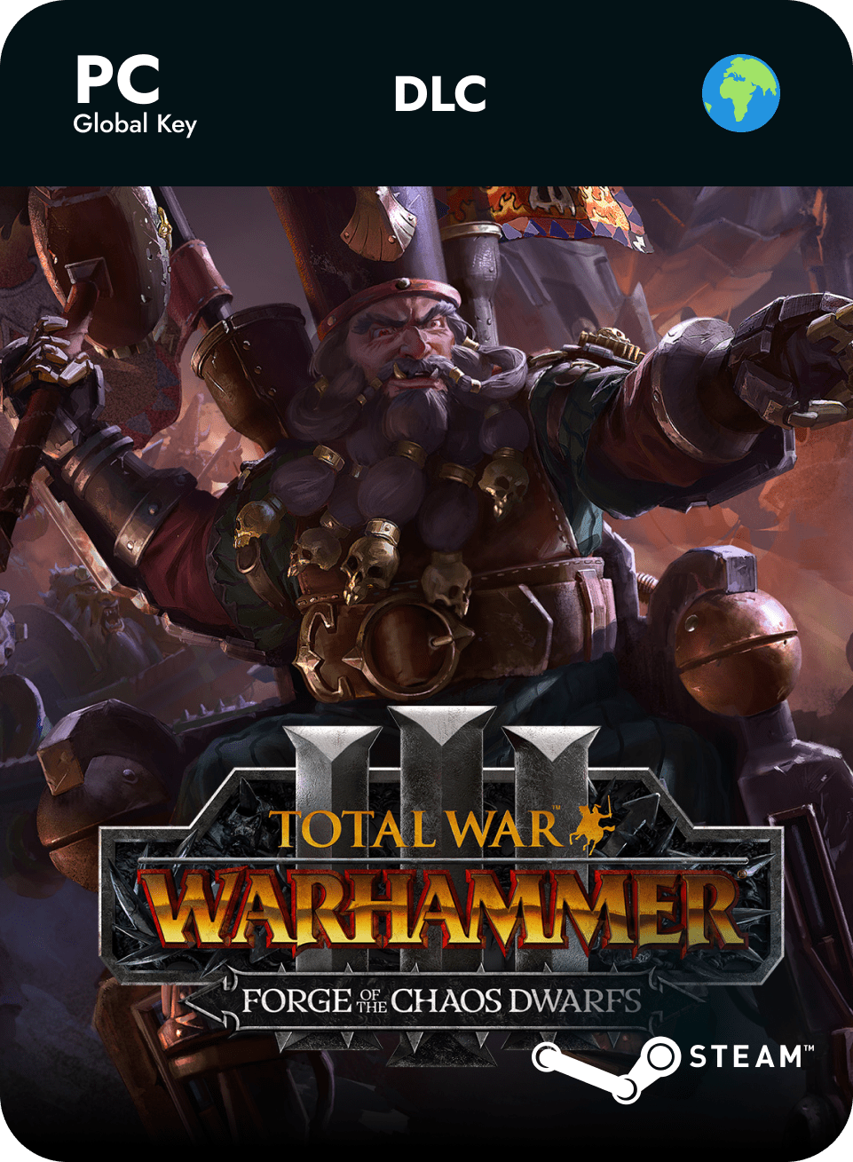 Купить steam ключ DLC Forge of the Chaos Dwarfs для Total War: WARHAMMER III